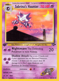 Sabrina's Haunter 55/132 — Pokémon Gym Challenge card