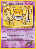 Sabrina's Hypno 56/132 — Pokémon Gym Challenge card