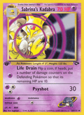 Sabrina's Kadabra 58/132 — Pokémon Gym Challenge card