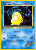 Sabrina's Psyduck 99/132 — Pokémon Gym Challenge card