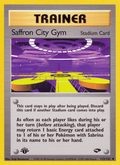 Saffron City Gym 122/132 — Pokémon Gym Challenge card