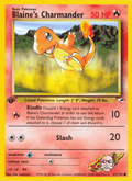 Blaine's Charmander 61/132 — Pokémon Gym Heroes card