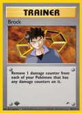Brock 98/132 — Pokémon Gym Heroes card