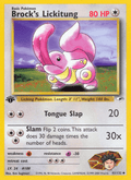Brock's Lickitung 41/132 — Pokémon Gym Heroes card