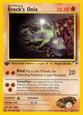 Brock's Onix 21/132 — Pokémon Gym Heroes card