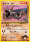 Brock's Onix 69/132 — Pokémon Gym Heroes card