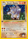 Brock's Rhydon 2/132 — Pokémon Gym Heroes card