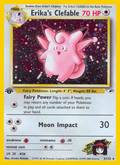 Erika's Clefable 3/132 — Pokémon Gym Heroes card