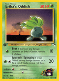 Erika's Oddish 78/132 — Pokémon Gym Heroes card