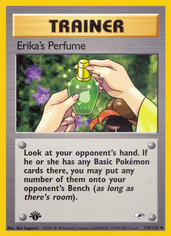 Erika's Perfume 110/132 — Pokémon Gym Heroes card