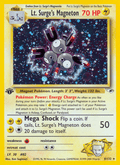 Lt. Surge's Magneton 8/132 — Pokémon Gym Heroes card