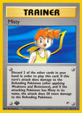 Misty 102/132 — Pokémon Gym Heroes card