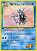 Misty's Cloyster 29/132 — Pokémon Gym Heroes card