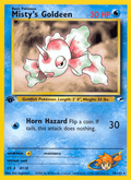 Misty's Goldeen 30/132 — Pokémon Gym Heroes card