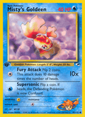 Misty's Goldeen 85/132 — Pokémon Gym Heroes card