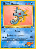 Misty's Horsea 86/132 — Pokémon Gym Heroes card
