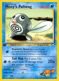 Misty's Poliwag 87/132 — Pokémon Gym Heroes card