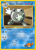 Misty's Poliwhirl 53/132 — Pokémon Gym Heroes card