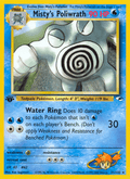 Misty's Poliwrath 31/132 — Pokémon Gym Heroes card