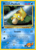 Misty's Psyduck 54/132 — Pokémon Gym Heroes card