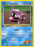 Misty's Shellder 89/132 — Pokémon Gym Heroes card