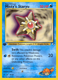 Misty's Staryu 90/132 — Pokémon Gym Heroes card
