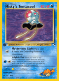 Misty's Tentacool 32/132 — Pokémon Gym Heroes card