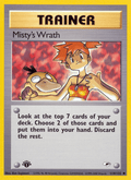 Misty's Wrath 114/132 — Pokémon Gym Heroes card