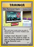 No Removal Gym 103/132 — Pokémon Gym Heroes card