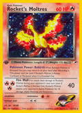 Rocket's Moltres 12/132 — Pokémon Gym Heroes card