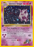 Sabrina's Gengar 14/132 — Pokémon Gym Heroes card