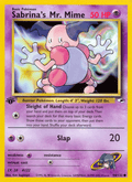 Sabrina's Mr. Mime 94/132 — Pokémon Gym Heroes card