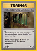 The Rocket's Training Gym 104/132 — Pokémon Gym Heroes card