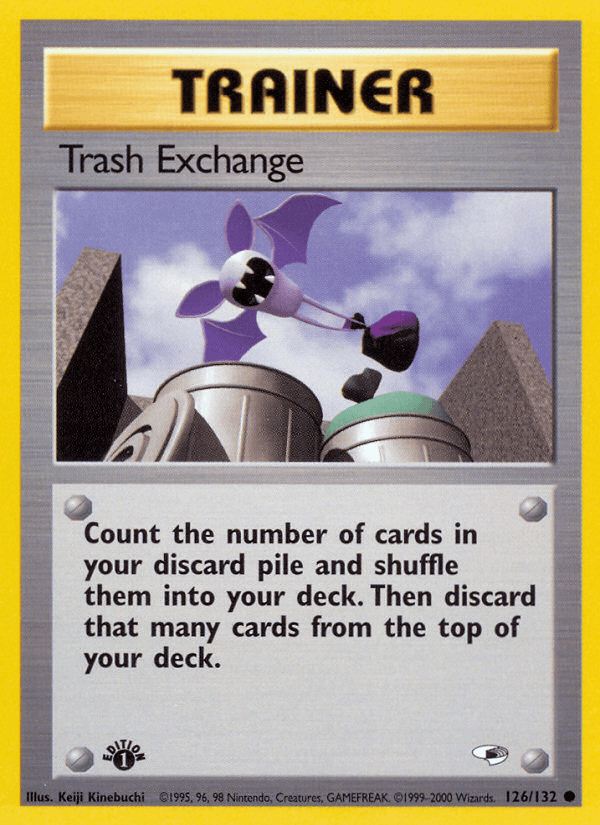 Trash Exchange 126/132 — Pokémon Gym Heroes card