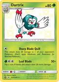 Dartrix SV3/SV94 English Pokémon card from Hidden Fates Shiny Vault (2019)