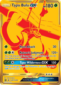 Tapu Bulu-GX SV91/SV94 English Pokémon card from Hidden Fates Shiny Vault (2019)