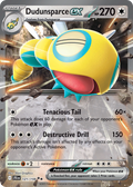 Dudunsparce ex 121/159 — English Pokémon Journey Together (2025)