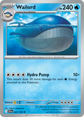 Wailord 41/159 — English Pokémon Journey Together (2025)