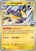 Iono's Kilowattrel 55/159 — English Pokémon Journey Together (2025)