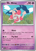 Mr. Mime 58/159 — English Pokémon Journey Together (2025)