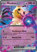 Mimikyu ex 69/159 — English Pokémon Journey Together (2025)