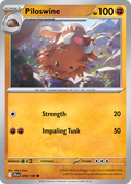 Piloswine 78/159 — English Pokémon Journey Together (2025)