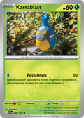 Karrablast 9/159 — English Pokémon Journey Together (2025)