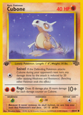 Cubone 50/64 Pokémon Jungle card