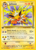 Jolteon 20/64 Pokémon Jungle card