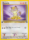 Meowth 56/64 Pokémon Jungle card