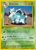 Nidorina 40/64 Pokémon Jungle card