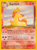 Rapidash 44/64 Pokémon Jungle card