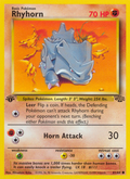 Rhyhorn 61/64 Pokémon Jungle card