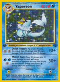 Vaporeon 12/64 Pokémon Jungle card